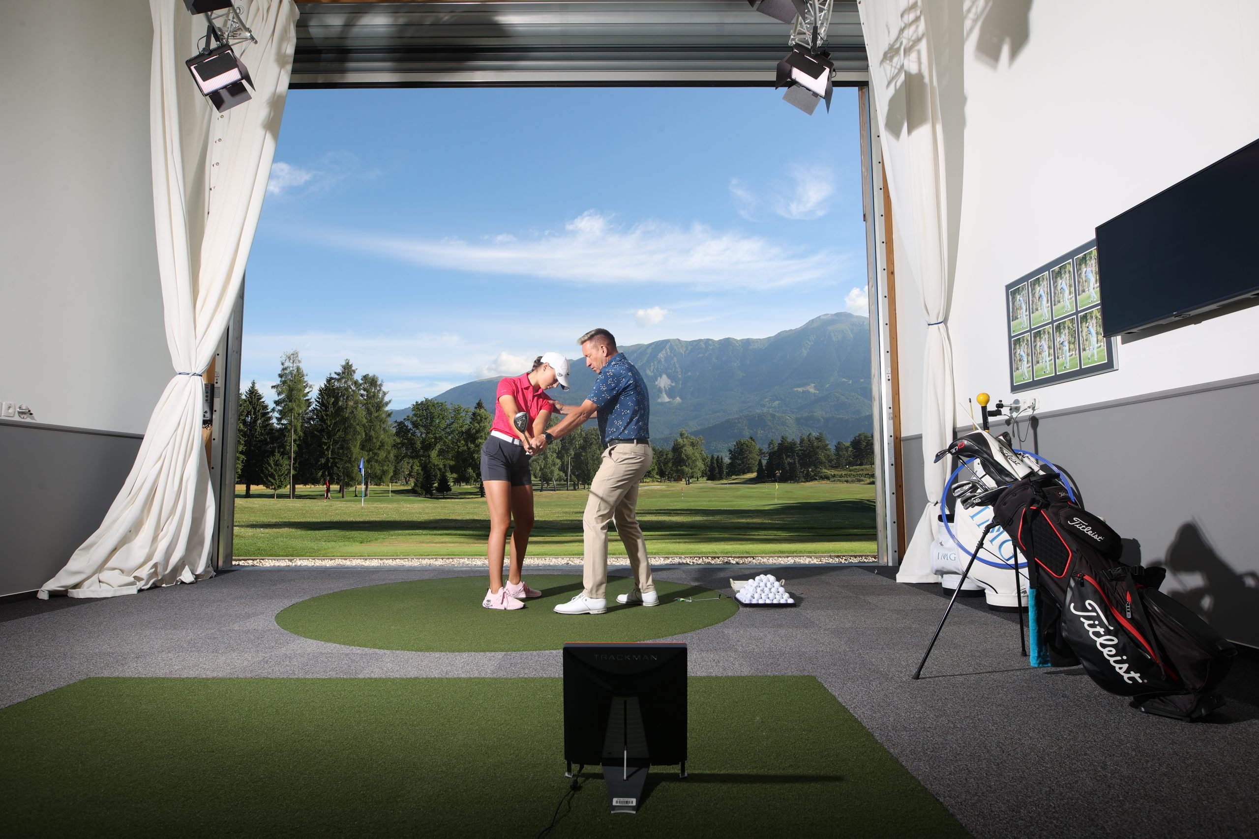 611 - Academy studio PGA lesson, Royal Bled